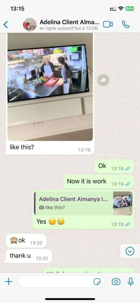 Step-by-step setup guidance on WhatsApp for BIGO IPTV